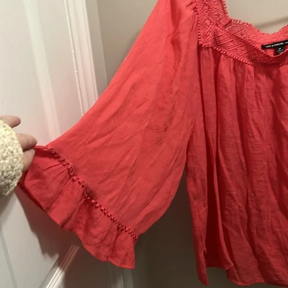 Zac & Rachel Women 2X Pink 3/4 sleeve Excellent Used Condition - Picture 5 of 6